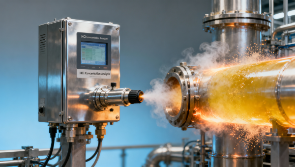 HCl concentration analyzer performance degrades faster in acidic exhaust streams than specs suggest