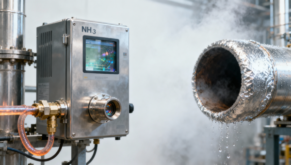 NH3 analyzer interference from water vapor: A field-observed gap between spec sheets and real-world stacks