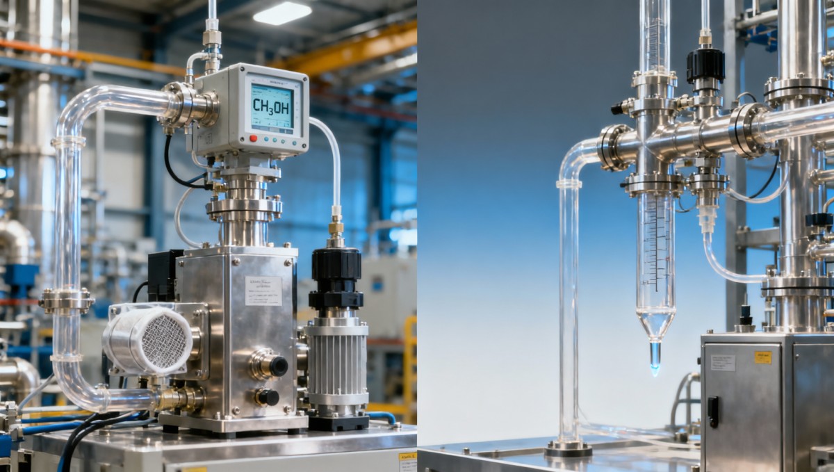 CH3OH concentration analyzer maintenance issues that raise downtime