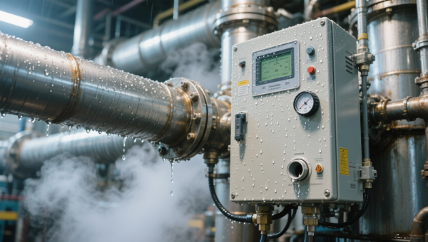 Oxygen analyzer accuracy often drops in wet process conditions