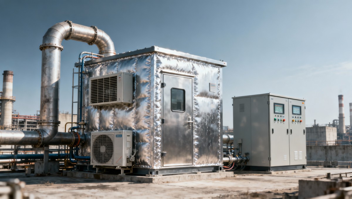 Flue Gas Analyzer Shelter for Harsh Sites