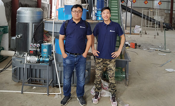 浙江温州时产2-3吨木屑颗粒生产线项目案例