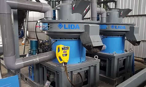 新印尼3-4吨木屑制粒生产线案例资料