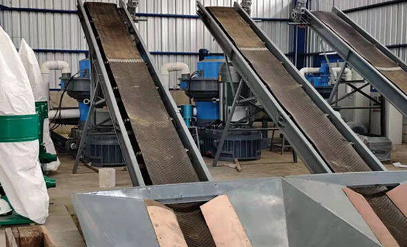 印尼5-6吨原木制粒生产线案例