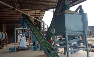 马来西亚1吨木屑颗粒生产线