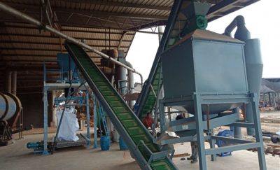 马来西亚1吨木屑颗粒生产线