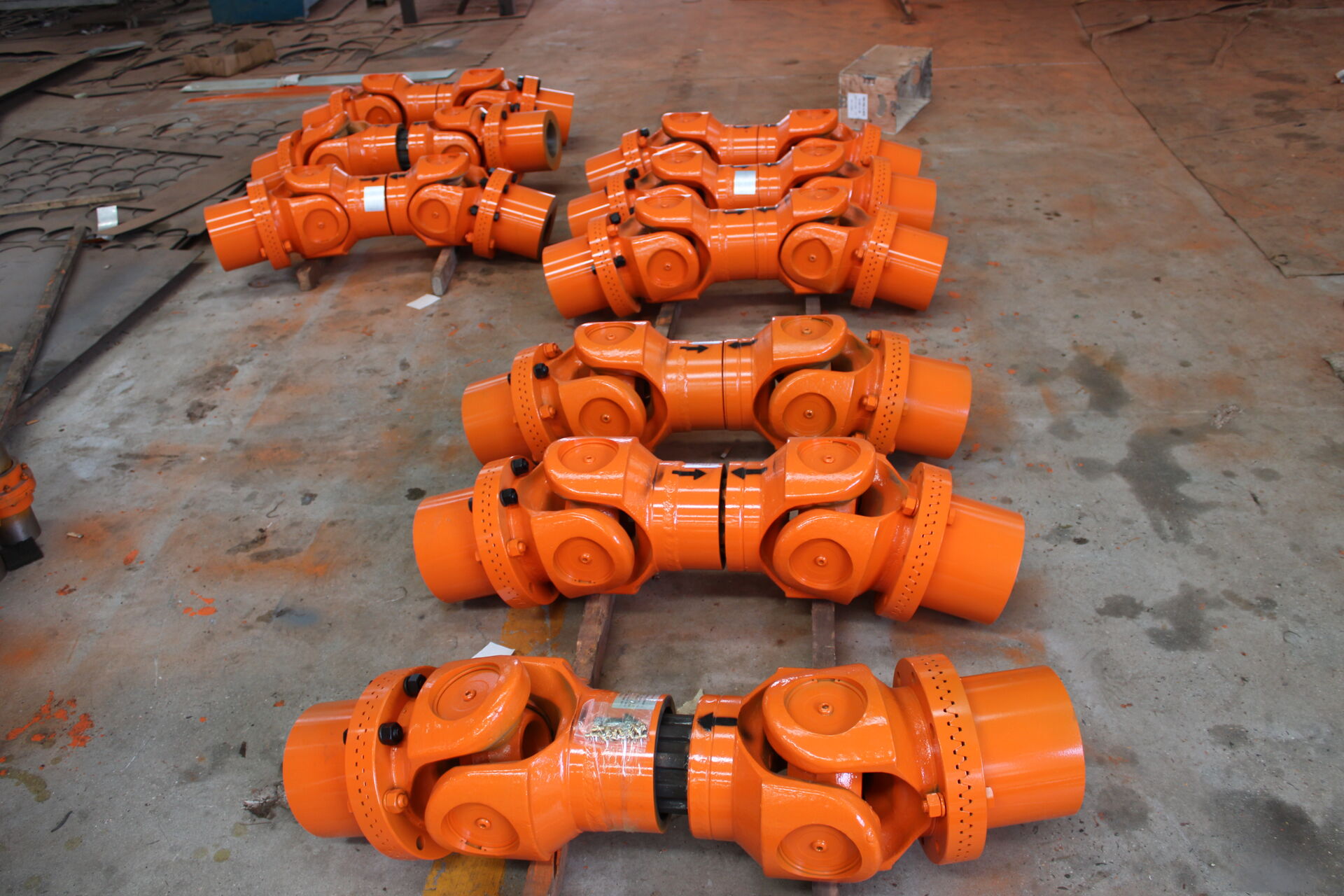 Ocasiones de uso del acoplamiento universal.