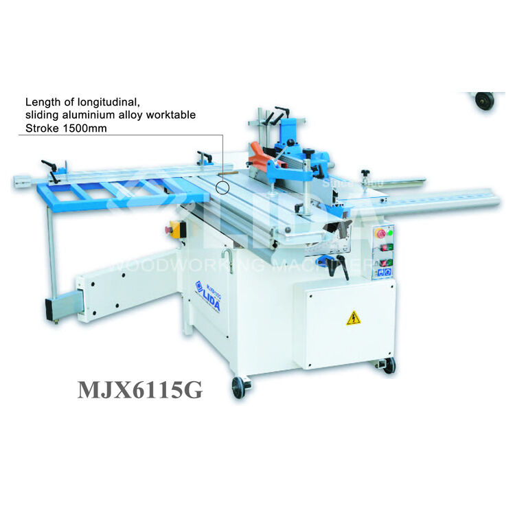 Combined sliding table saw MJX6115G