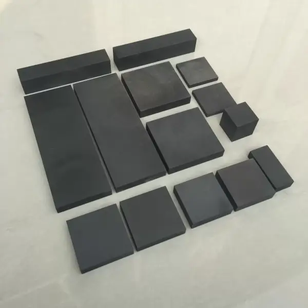 Graphite Block Ingot Rectangle Graphite Electrode Plate 100x100x15mm for  Melting Casting, Electrolysis 