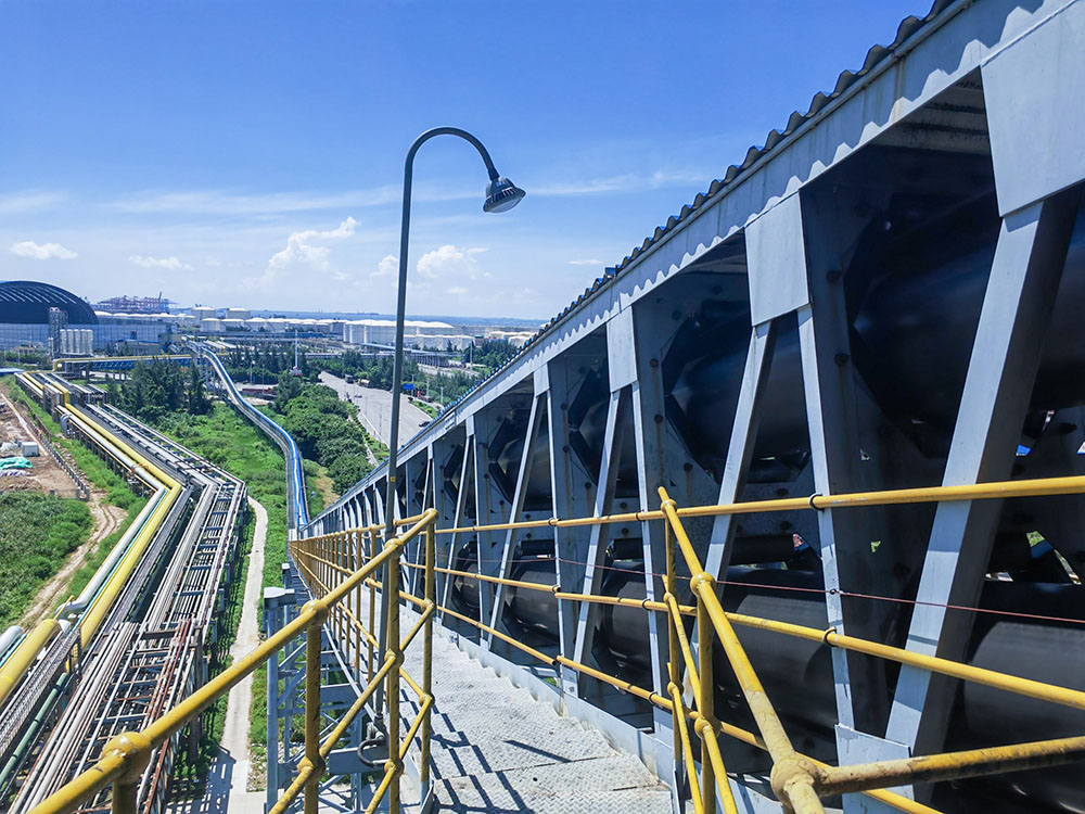 Трубчатый конвейерный пояс