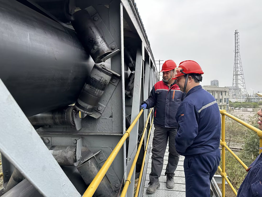 Трубчатый конвейерный пояс