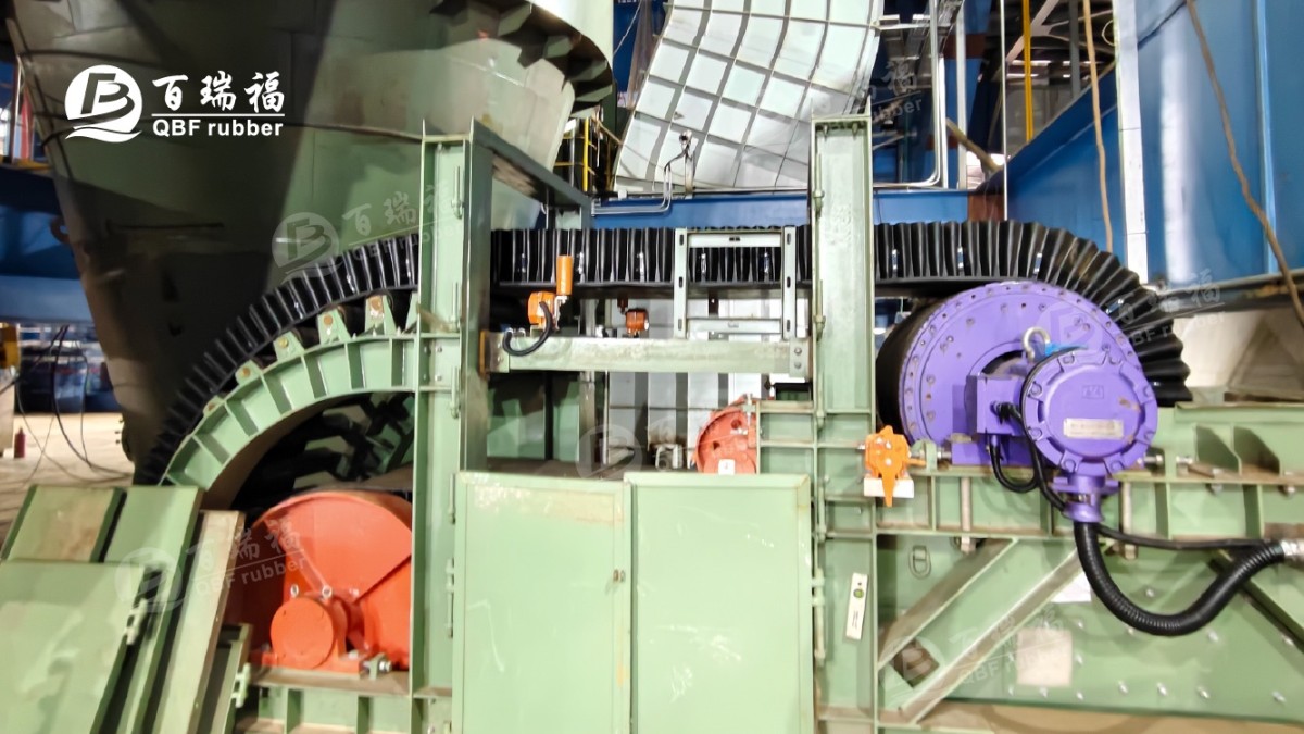 heat resistant sidewall conveyor belt2
