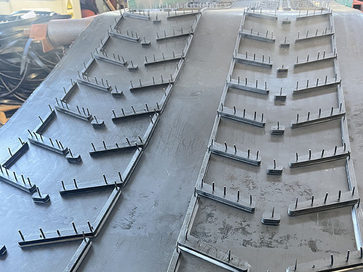 Конвейерная лента Chevron