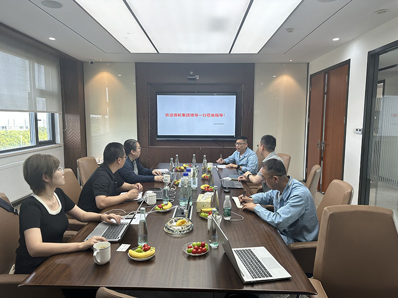 赛轮轮胎来我公司验厂