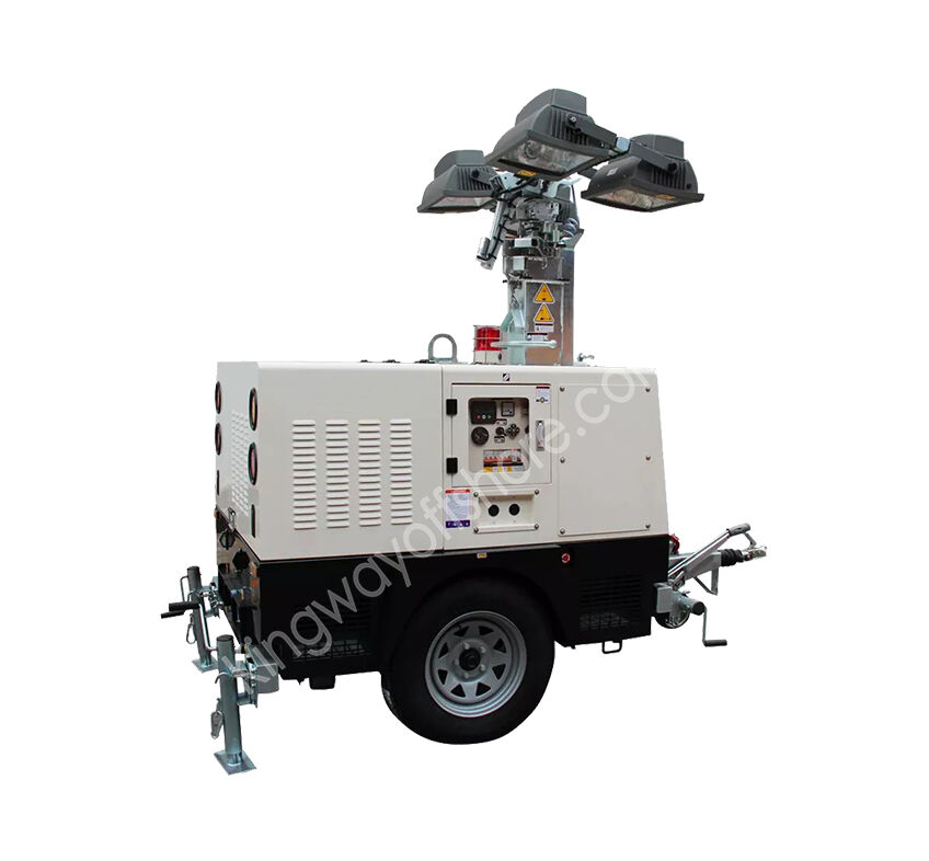 Взрывозащищенная осветительная мачта Kingway, сертифицированная по стандарту Atex для зоны 2