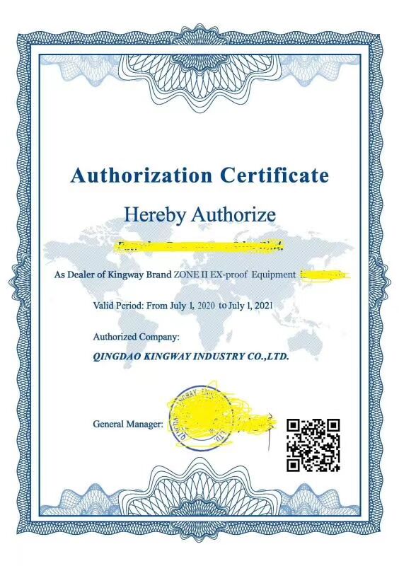 تاجر معتمد من المنطقة 2 لمعدات إثبات الانفجار