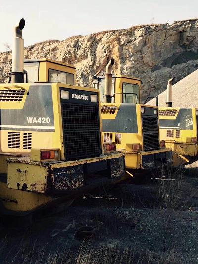 Привет погрузчик WA420