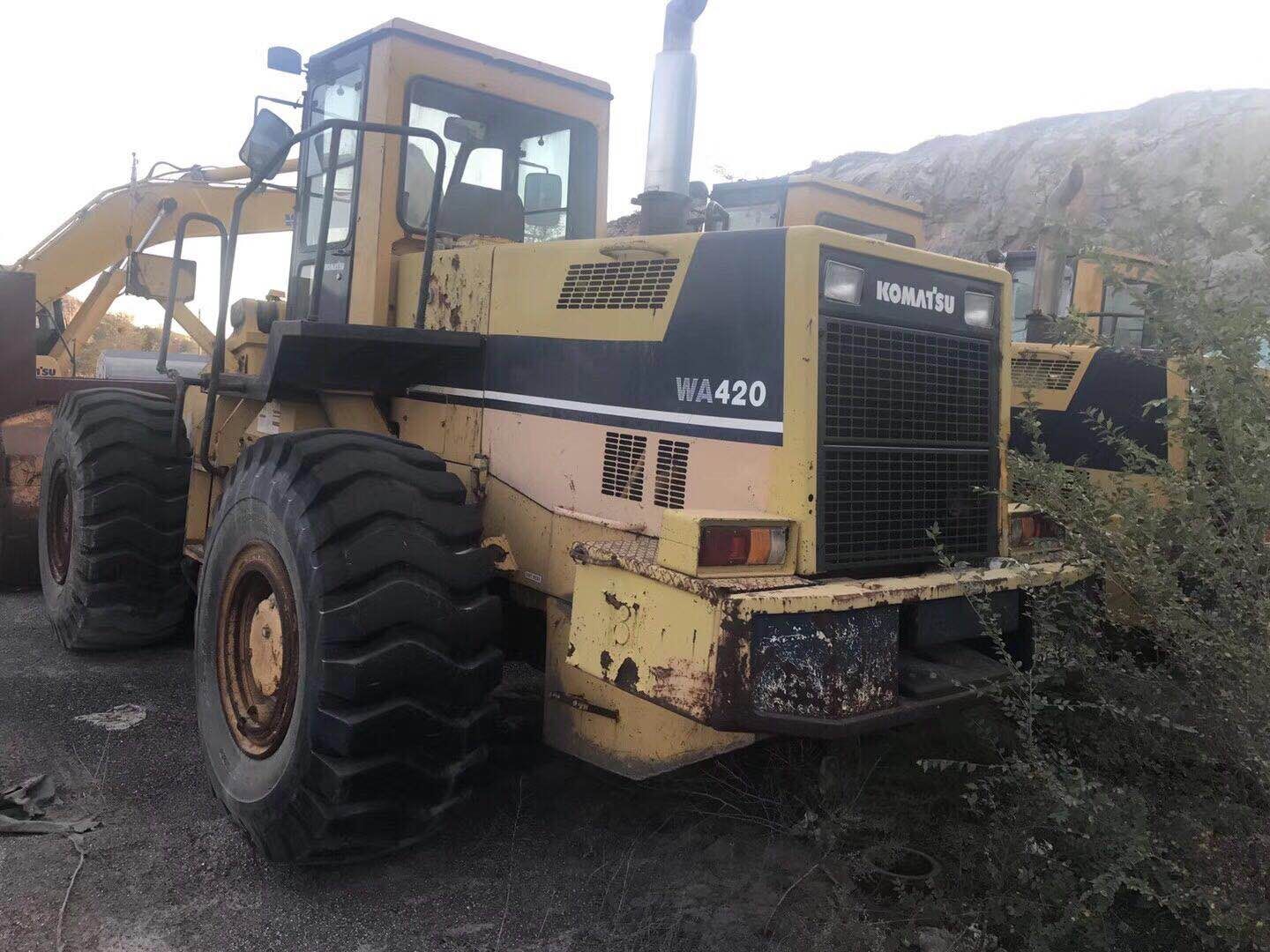 Привет погрузчик WA420