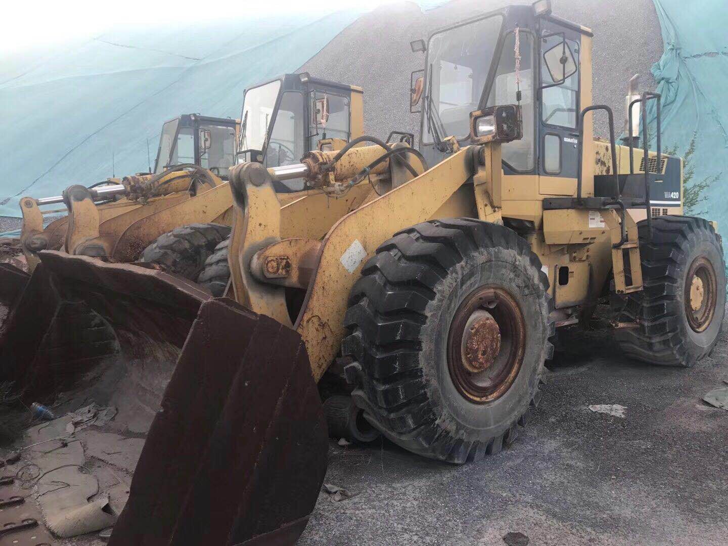 Привет погрузчик WA420