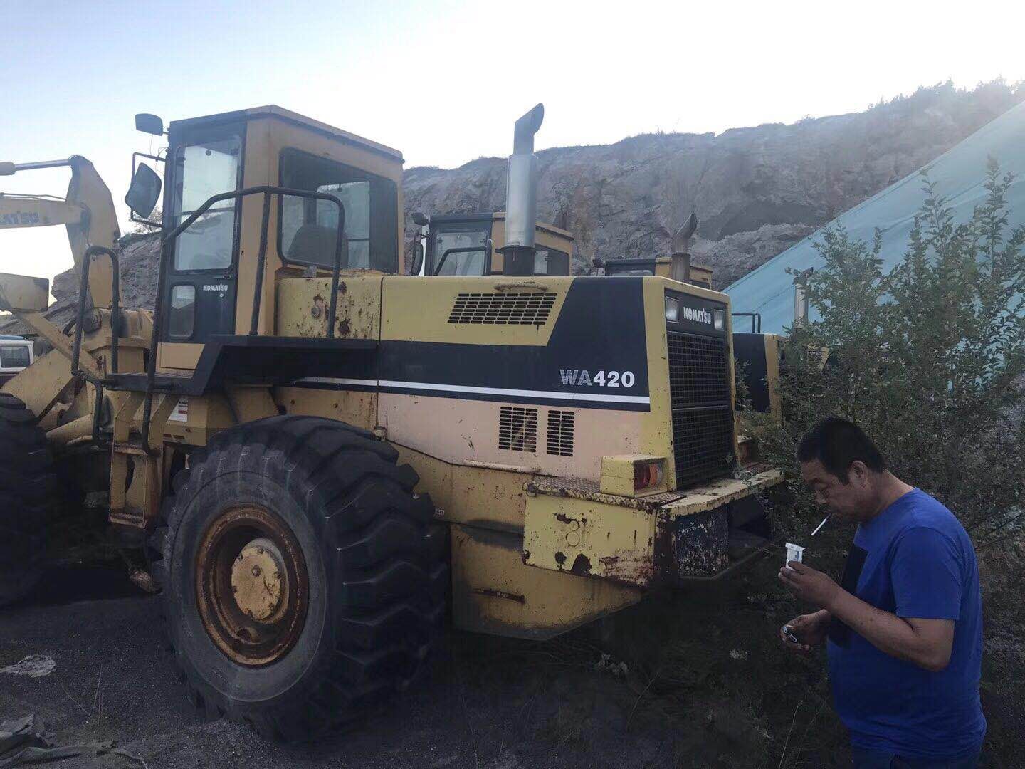 Привет погрузчик WA420