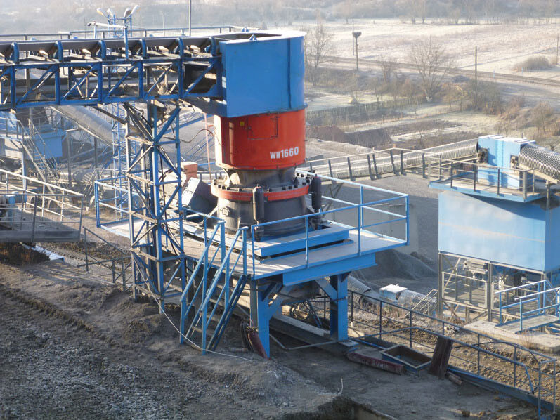 Конусная дробилка WS/WH