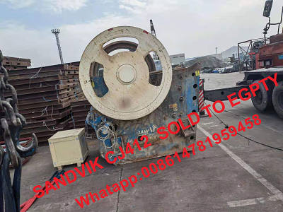 Sandvik CJ412 экспорт в египет
