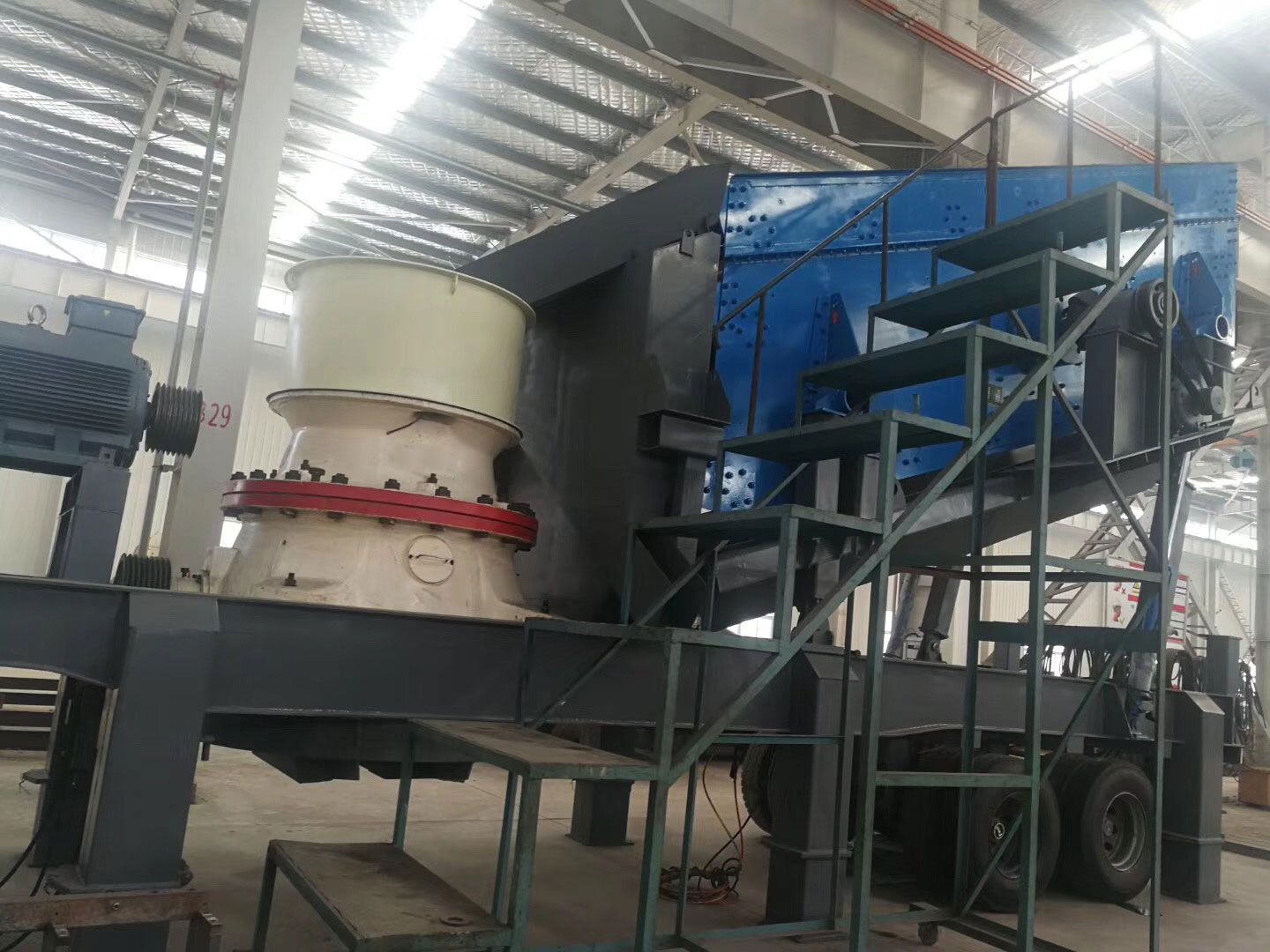 мобильная конусная дробилка