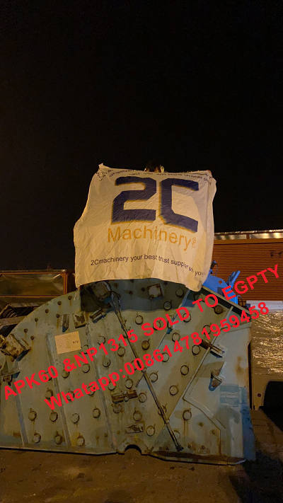 HAZEMAG APK60 И METSO NP1315 ПРОДАНЫ