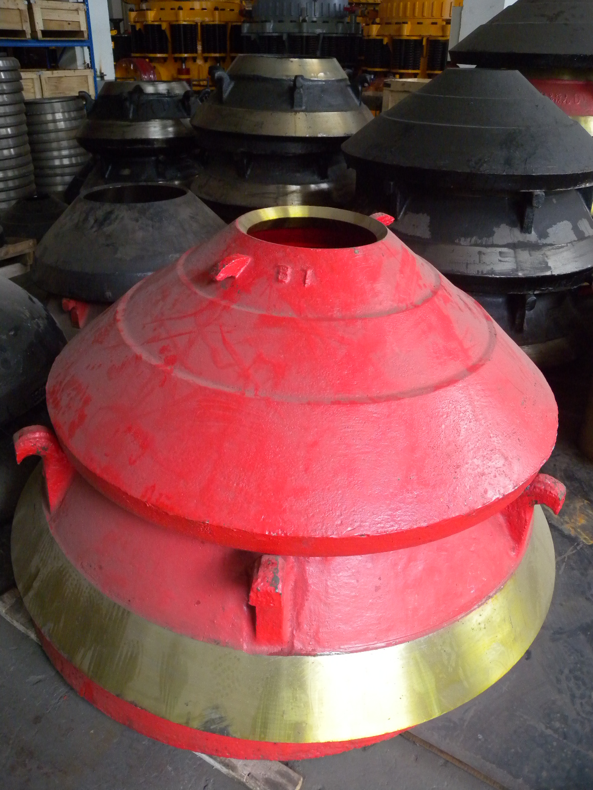 Изнашиваемые детали конусной дробилки Minyu