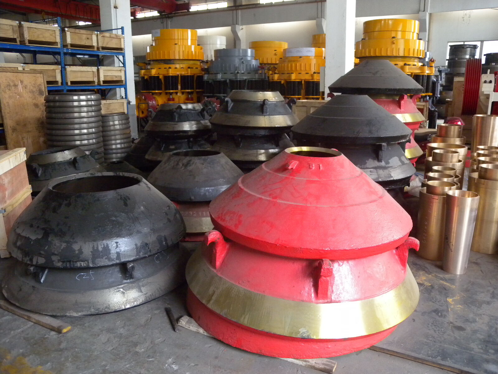 Изнашиваемые детали конусной дробилки Minyu