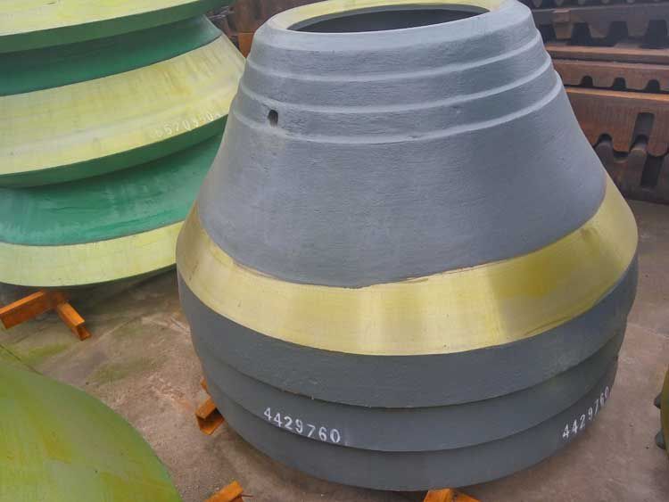 Запчасти для конусных дробилок Sandvik