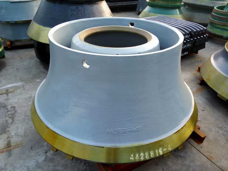 Запчасти для конусных дробилок Sandvik