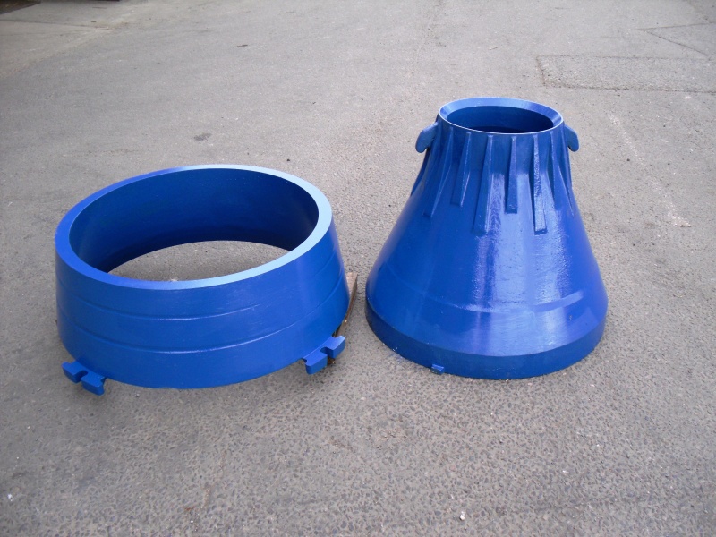 Запчасти для конусных дробилок Sandvik