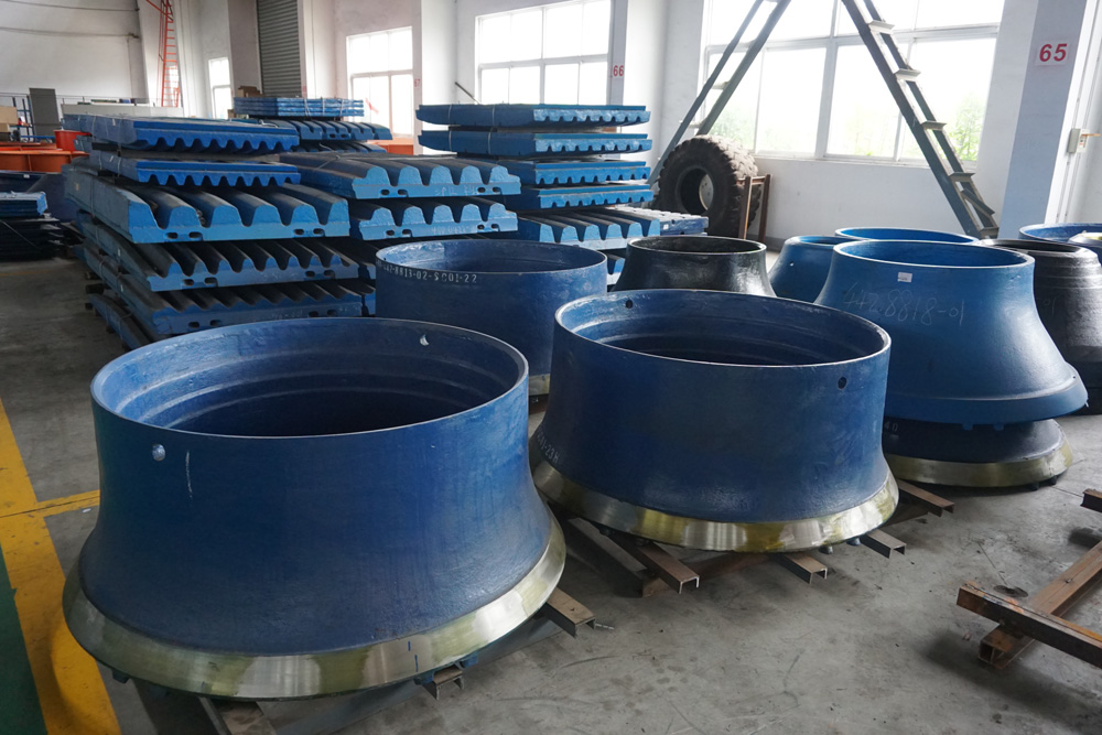 Запчасти для конусных дробилок Sandvik