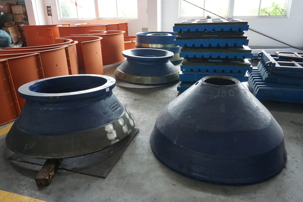 Запчасти для конусных дробилок Sandvik