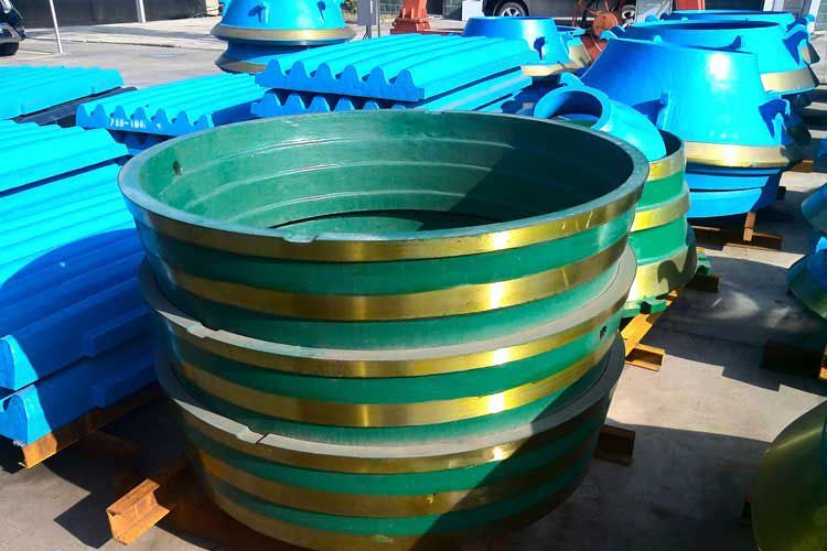 Запчасти для конусной дробилки Metso GP11M