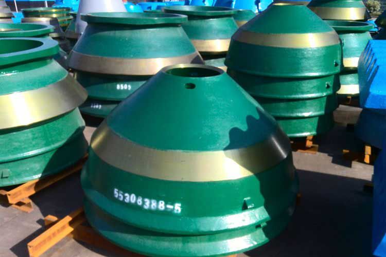 Запчасти для конусной дробилки Metso GP11F