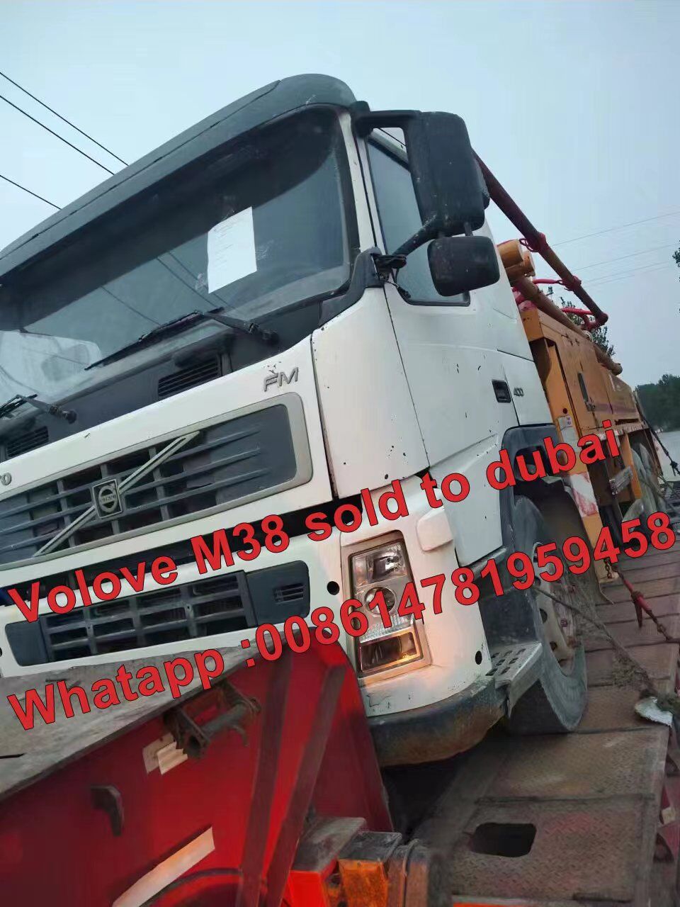 Putzmeister M38 продан в Дубай