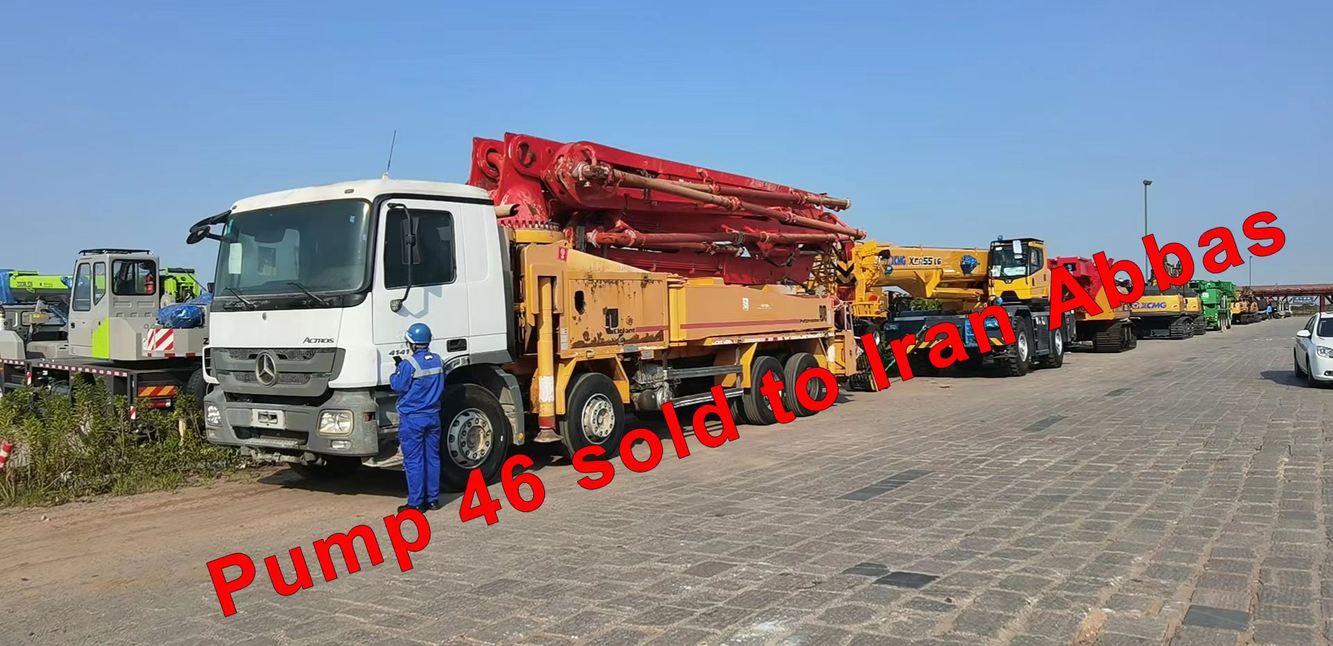 Putzmeister 46 продан Ирану