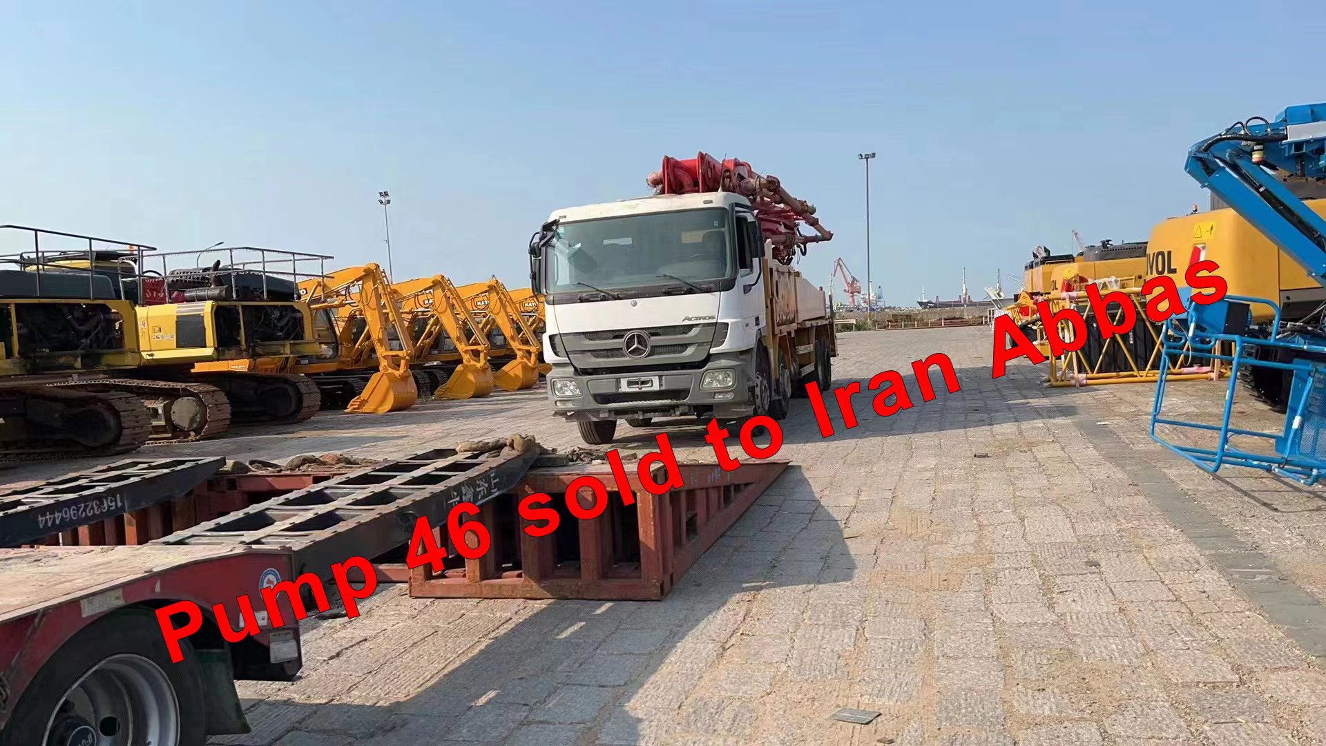 Putzmeister 46 продан Ирану