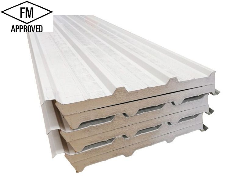 Полиуретановая сэндвич-панель 