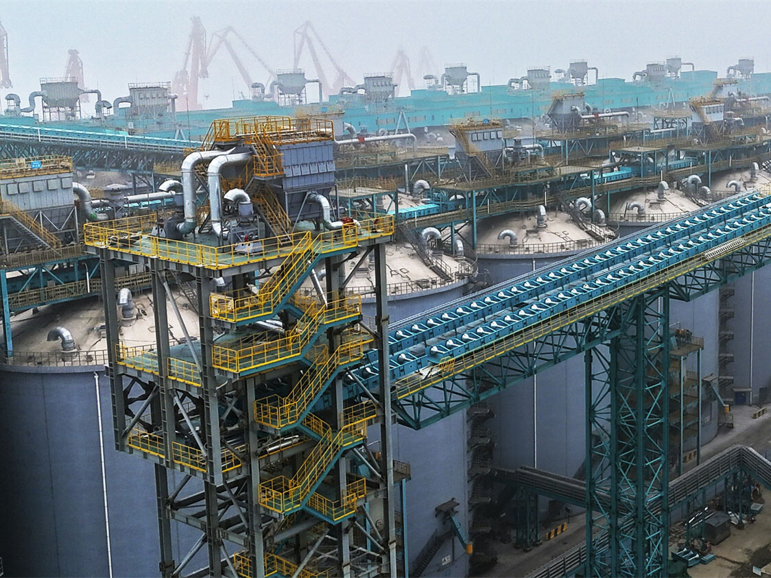 Проект конвейерной системы для зерновых силосов портовой зоны фаза III