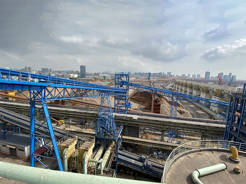 Проект системы конвейеров для транспортировки кукурузы в порту навалом зерна Фаза II