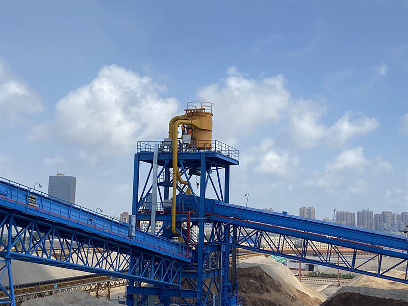 Проект системы конвейеров для транспортировки кукурузы в порту навалом зерна Фаза II