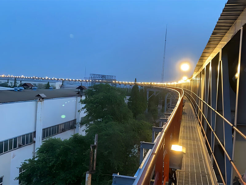 Проект конвейерной системы для угольных труб электростанции