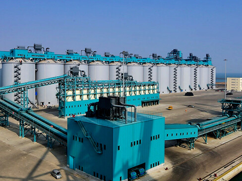 Проект конвейерной системы для зерновых силосов портовой зоны фаза III