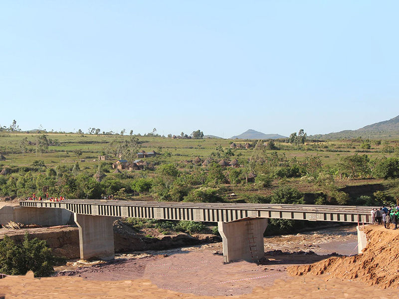 Проект экспорта стального моста в Танзанию