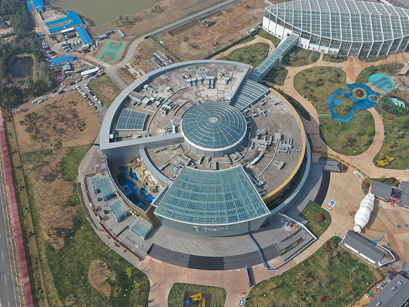 Проект стальной конструкции для парка Rizhao Ocean Park