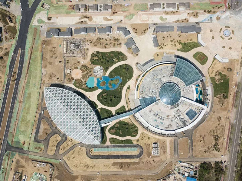 Проект стальной конструкции для парка Rizhao Ocean Park