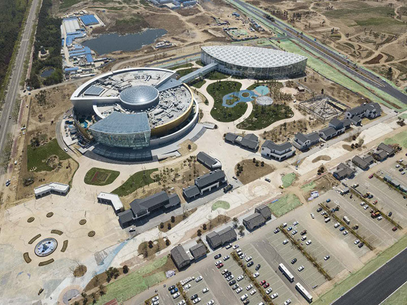 Проект стальной конструкции для парка Rizhao Ocean Park